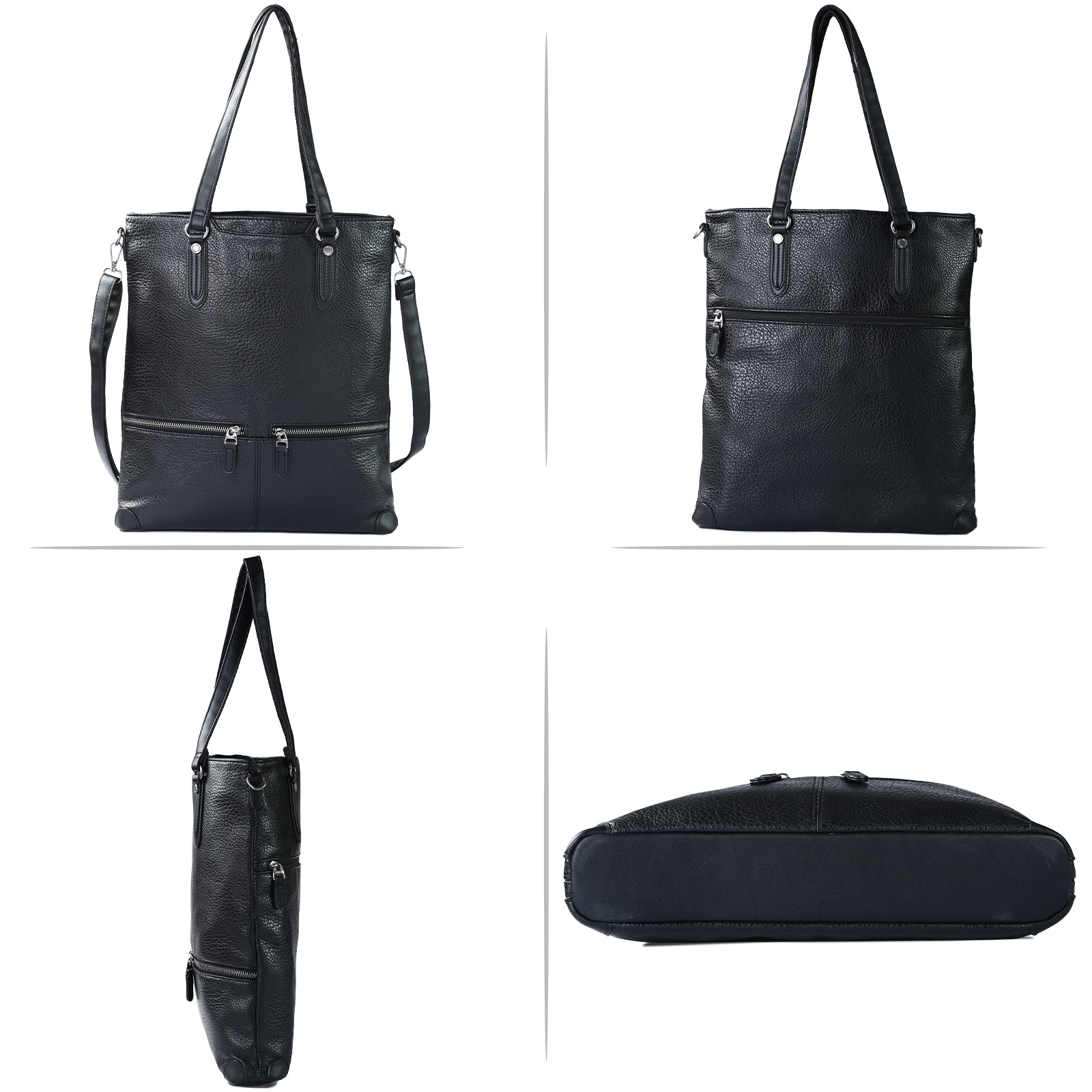 Laptop Tote Bag, Leather Work Tote for Computer Bag