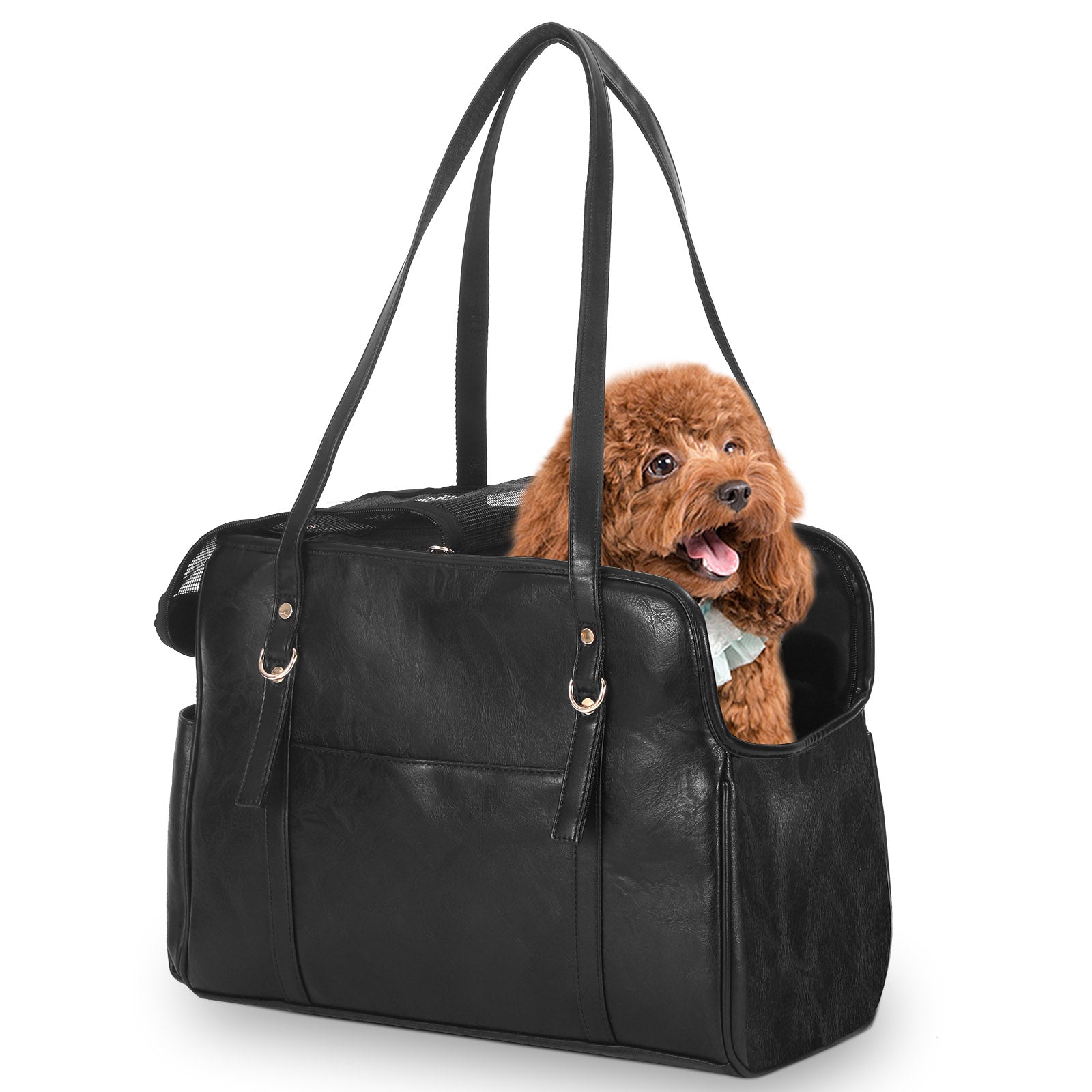 Fashion Leather Pet Carrier