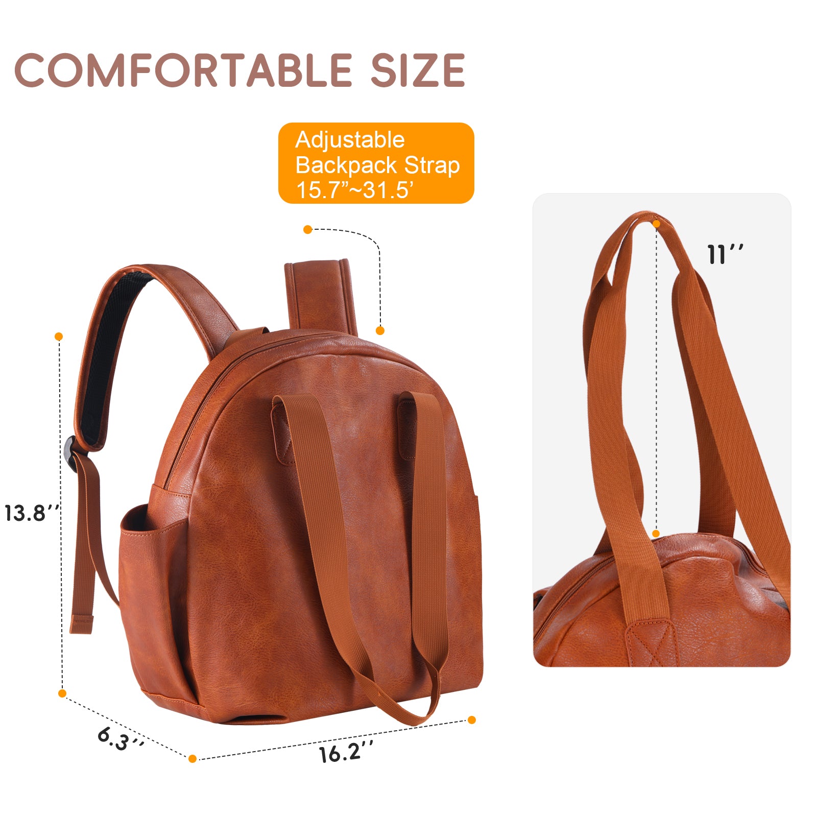 Stylish Diaper Bag Backpack