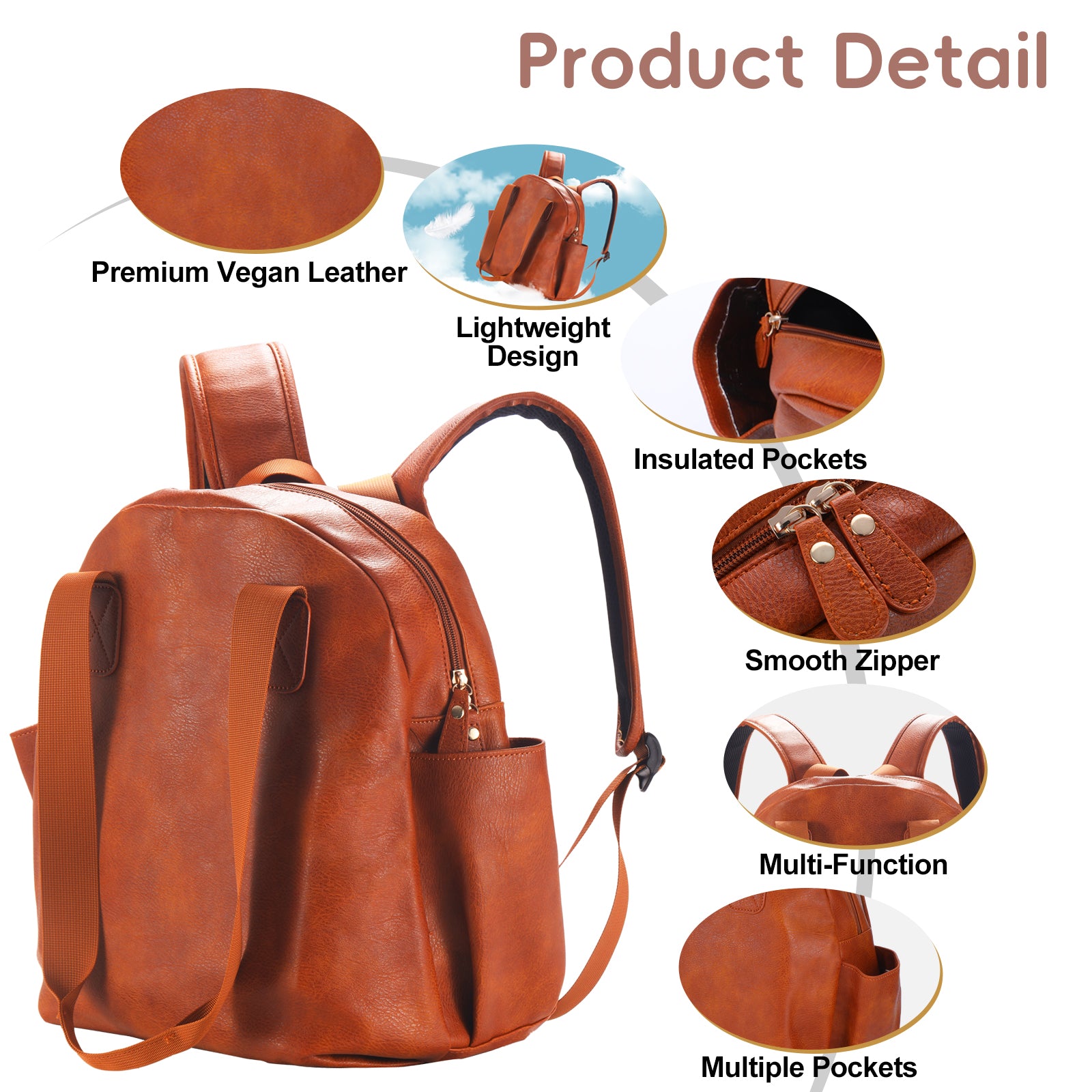 Stylish Diaper Bag Backpack