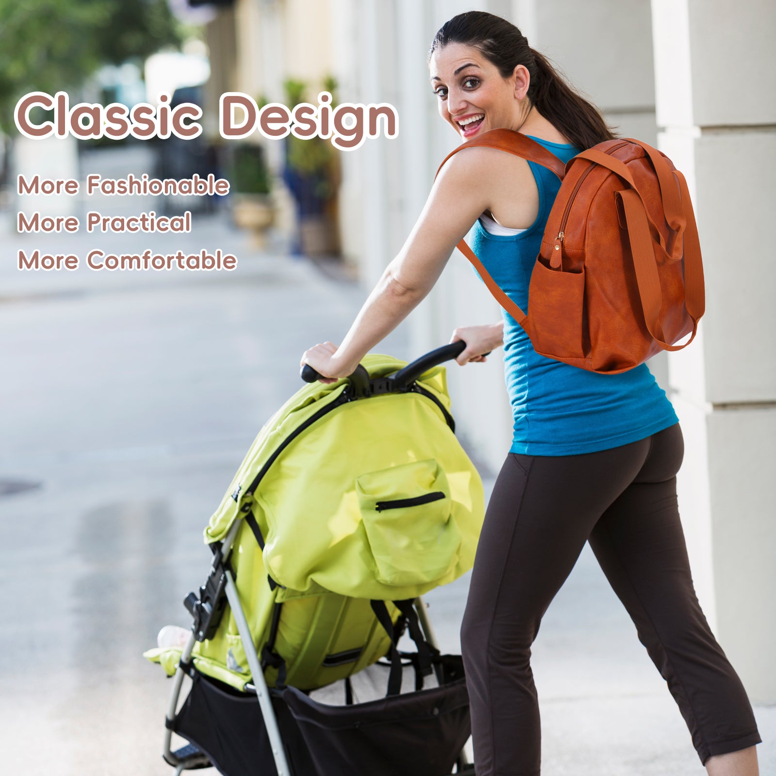Stylish Diaper Bag Backpack
