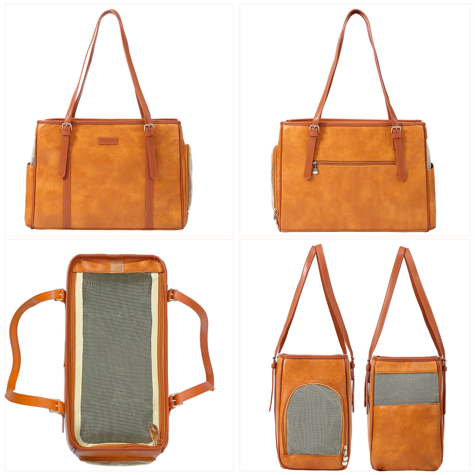 Fashion Leather Pet Carrier