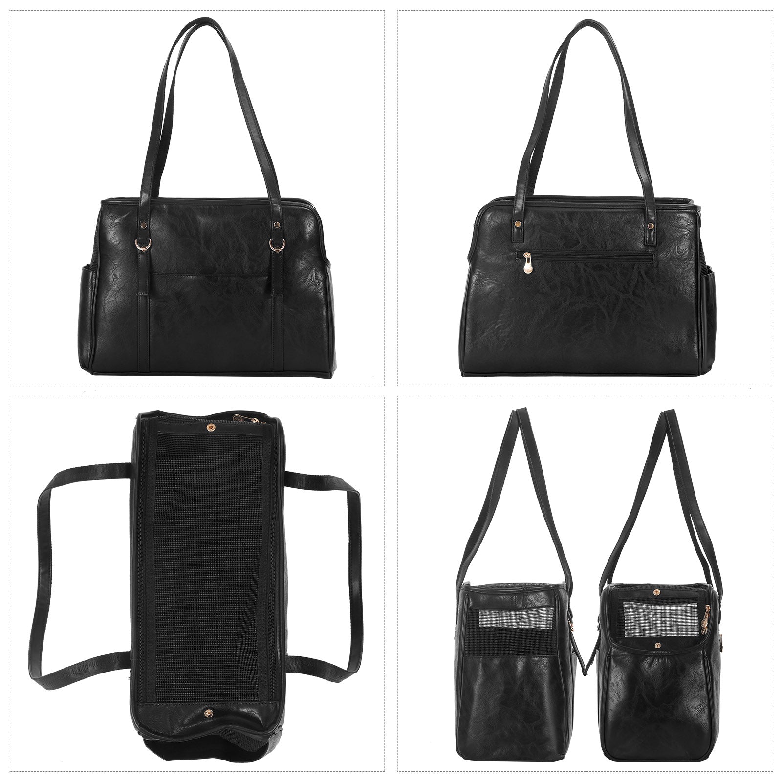 Fashion Leather Pet Carrier