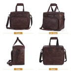 Dog Travel Bag, Leather Travel Pet Bag Set